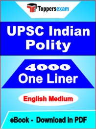 UPSC Indian Polity One Liner Book PDF in English