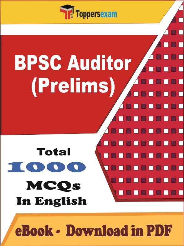BPSC Auditor (Prelims) PDF Book In English - MCQ / Objective Questions