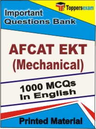 AFCAT EKT (Mechanical) Book in English - Objective MCQ