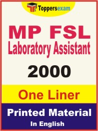 MP FSL Laboratory Assistant One Liner Book in English