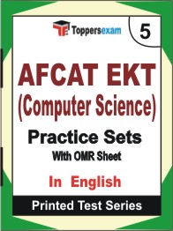 AFCAT EKT (Computer Science) Book in English - Mock Test / Practice Set