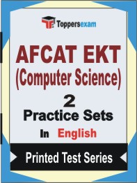 AFCAT EKT (Computer Science) Book in English - Question Paper / Practice Set
