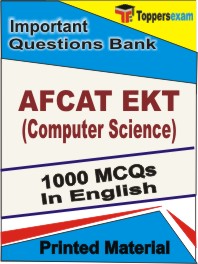 AFCAT EKT (Computer Science) Book in English - Objective MCQ