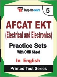 AFCAT EKT (Electrical and Electronics) Book in English - Mock Test / Practice Set