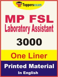 MP FSL Laboratory Assistant One Liner Book in English