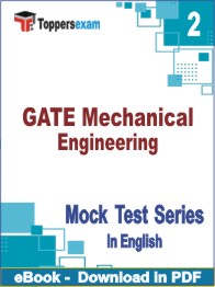 GATE Mechanical Engineering Test PDF Book In English - Question Paper