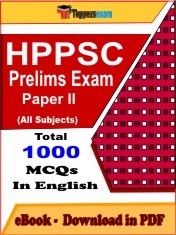 EBook of HPPSC Prelims (Paper 2) Exam , PDF Format in English