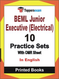BEML Junior Executive (Electrical) Book in English - Practice Set