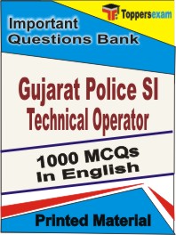 Gujarat Police SI Technical Operator Book in English - Objective MCQ