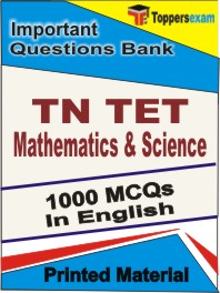 TN TET Mathematics & Science Book in English - Objective MCQ