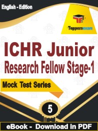 ICHR Junior Research Fellow Stage-1 Test PDF Book In English - Practice Set