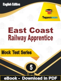 East Coast Railway Apprentice Test PDF Book In English - Practice Set