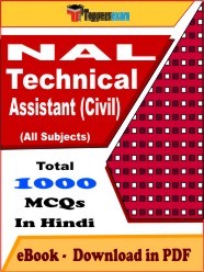 EBook of NAL Technical Assistant (Civil) Exam, PDF Format in Hindi
