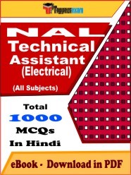 EBook of NAL Technical Assistant (Electrical) Exam, PDF Format in Hindi
