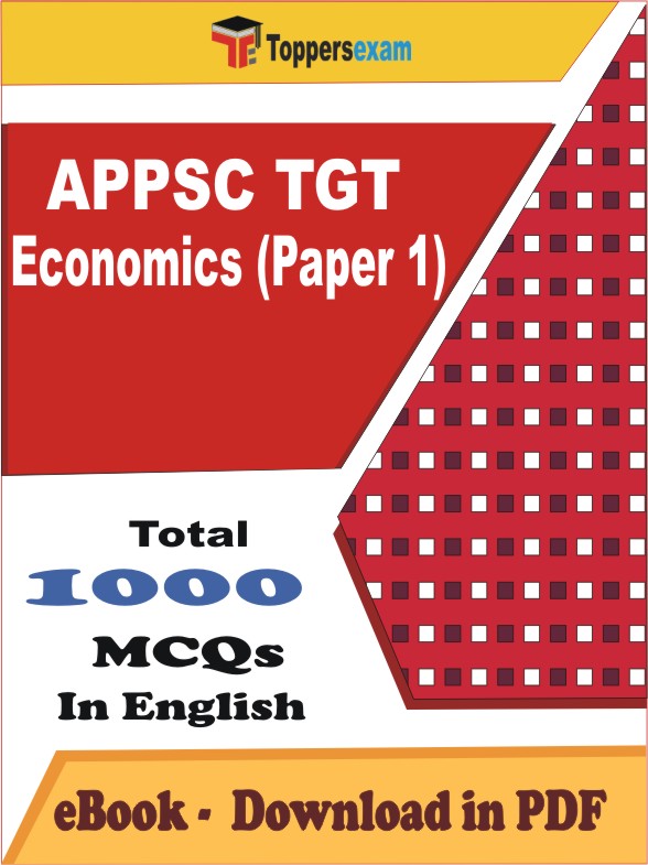 APPSC TGT Economics (Paper 1) PDF Book In English - MCQ / Objective Questions