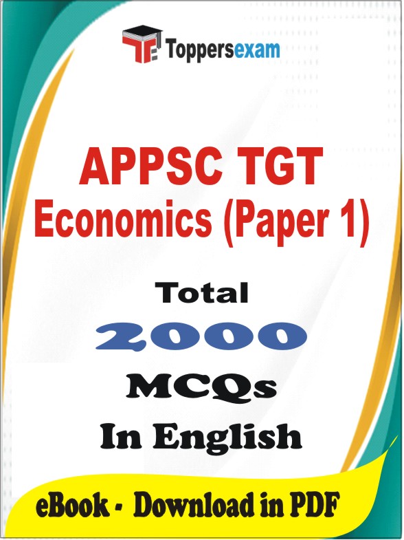 APPSC TGT Economics (Paper 1) PDF Book In English - MCQ / Objective Questions