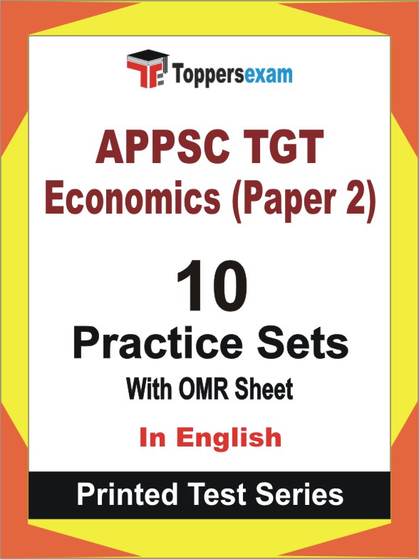 APPSC TGT Economics (Paper 2) Book in English - Practice Set
