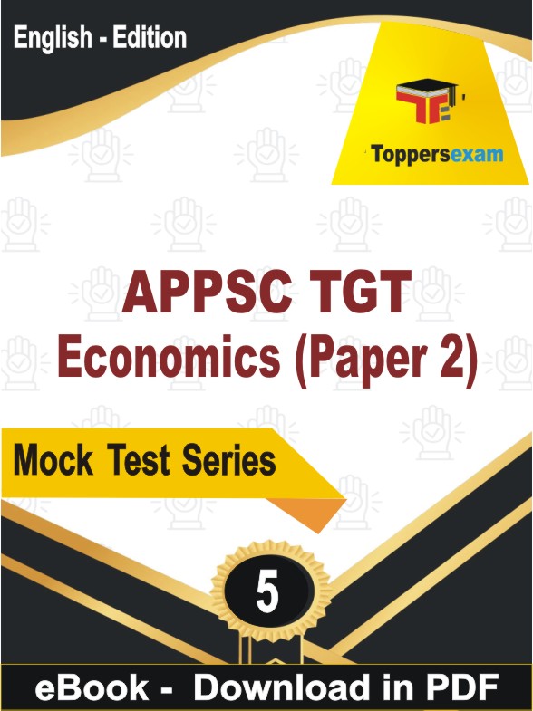 APPSC TGT Economics (Paper 2) PDF Book In English - Practice Set