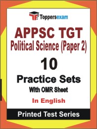 APPSC TGT Political Science (Paper 2) Book in English - Practice Set