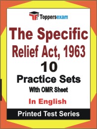 The Specific Relief Act, 1963 Book in English - Practice Set
