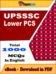 UPSSSC Lower PCS PDF Book In English - MCQ / Objective Questions