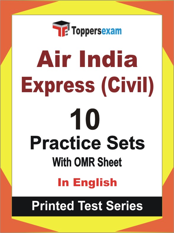 Air India Express (Civil) Book in English - Practice Set