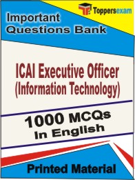ICAI Executive Officer (Information Technology) Book in English - Objective MCQ