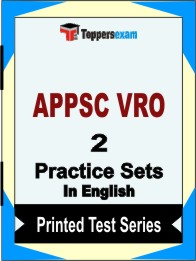 APPSC VRO Book in English - Question Paper / Practice Set