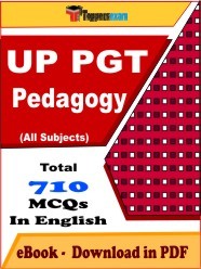 EBook of UP PGT Pedagogy Exam, PDF Format in English