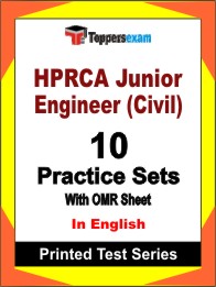 HPRCA Junior Engineer (Civil) Book in English - Practice Set