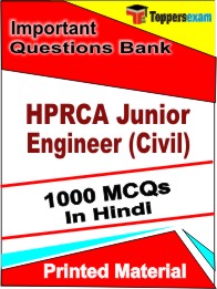 HPRCA Junior Engineer (Civil)  Book in Hindi - Objective MCQ
