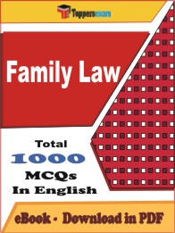 Family Law PDF Book in English - MCQ / Objective Questions