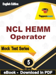 NCL HEMM Operator Test PDF Book In English - Practice Set