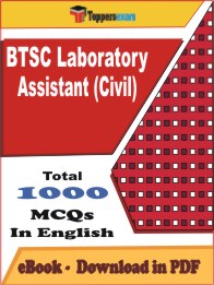 BTSC Laboratory Assistant (Civil) PDF Book In English - MCQ / Objective Questions