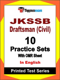 JKSSB Draftsman (Civil) Book in English- Practice Set