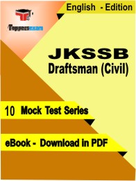 JKSSB Draftsman (Civil) PDF Book In English- Mock Test/Practice Set