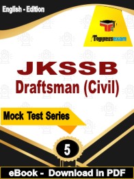 JKSSB Draftsman (Civil)  PDF Book In  English- Practice Set