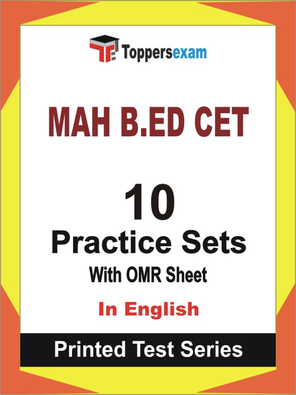 MAH B.ED CET Book in English - Practice Set