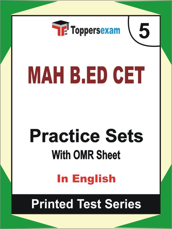 MAH B.ED CET Book in English - Mock Test / Practice Set