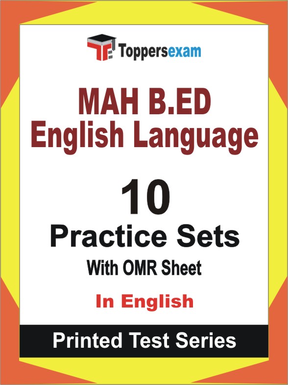 MAH B.Ed English Language Book in English - Practice Set