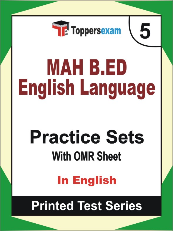 MAH B.Ed English Language Book in English - Mock Test / Practice Set