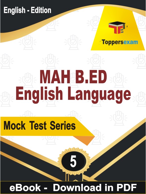 MAH B.Ed English Language PDF Book In English - Practice Set