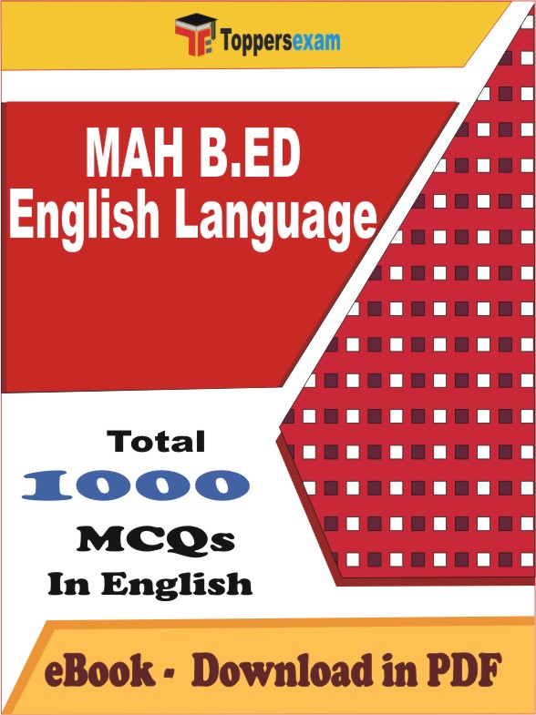 MAH B.Ed English Language PDF Book In English - MCQ / Objective Questions