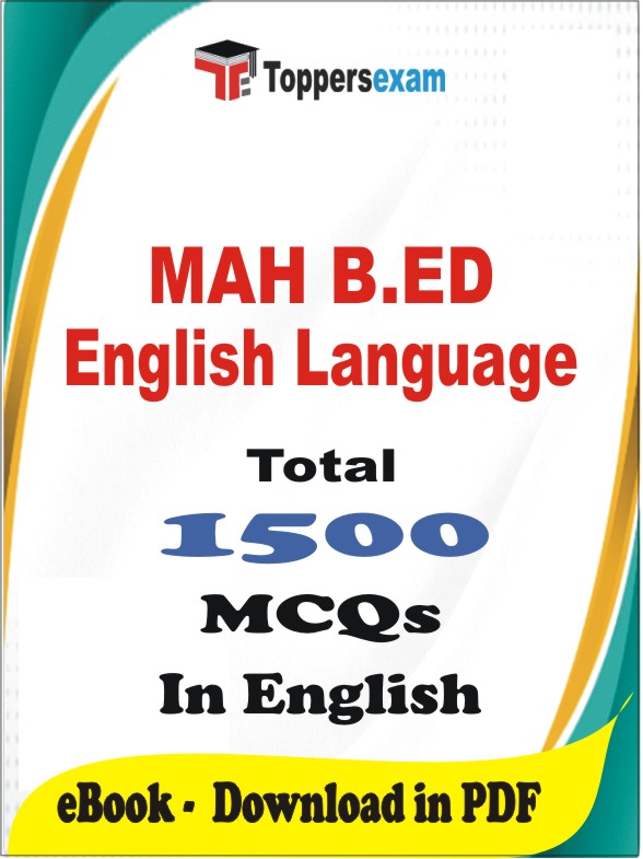 MAH B.Ed English Language PDF Book In English - MCQ / Objective Questions