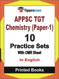 APPSC TGT Chemistry (Paper-1) Book in English - Practice Set