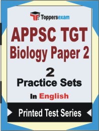 APPSC TGT Biology (Paper-2)  Book in English - Question Paper / Practice Set