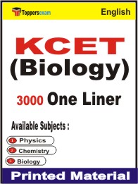 KCET (Biology) One Liner Book in English