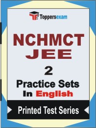 NCHMCT JEE Book in English - Question Paper / Practice Set