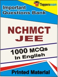 NCHMCT JEE Book in English - Objective MCQ