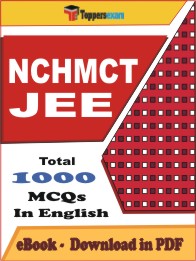 NCHMCT JEE PDF Book in English - MCQ / Objective Questions